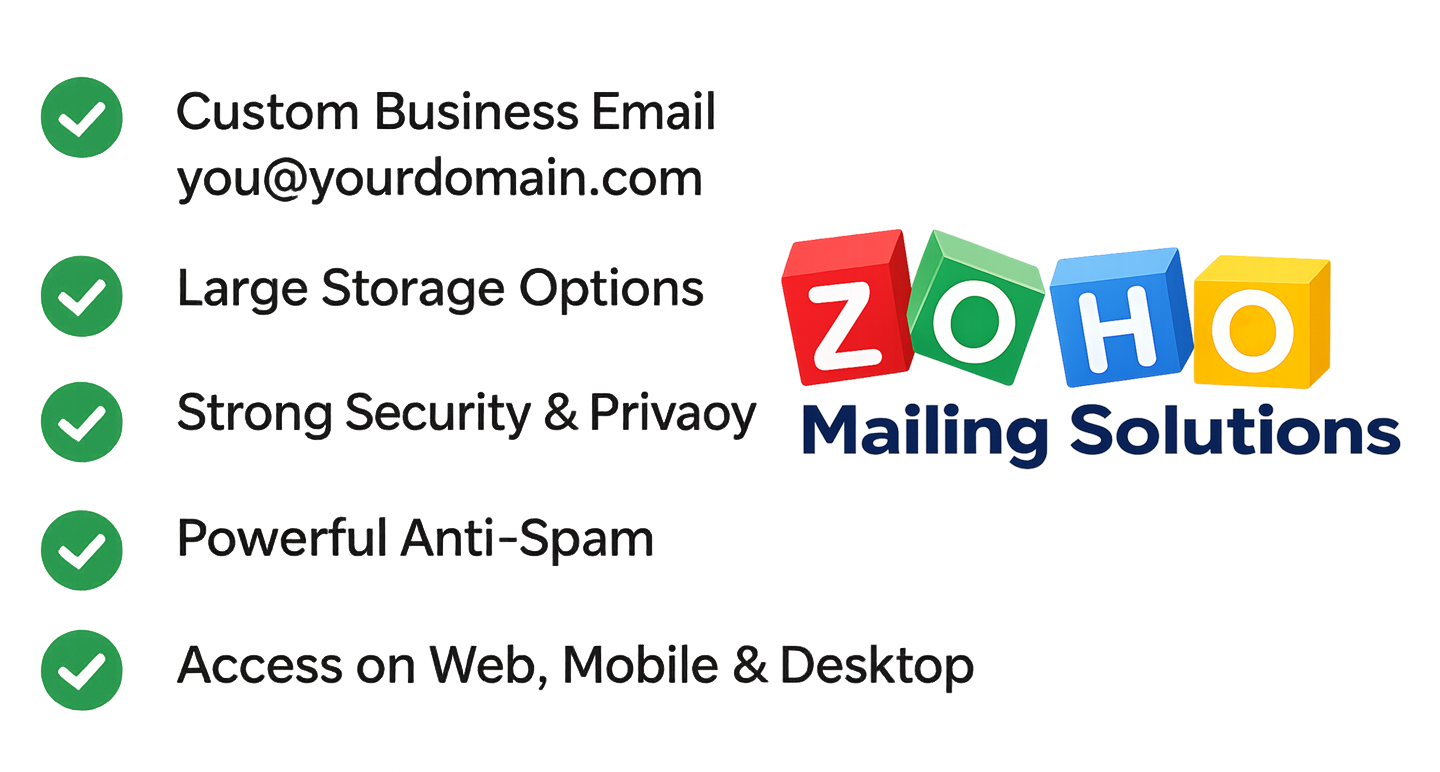 zoho mail solutions
